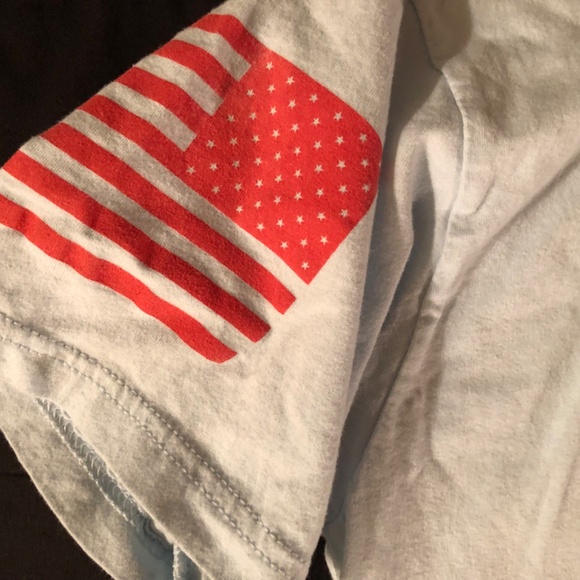 Club Grunt Style Shirt Large Uncle SLAM Defending Freedom Wrestling Blue - Picture 2 of 7